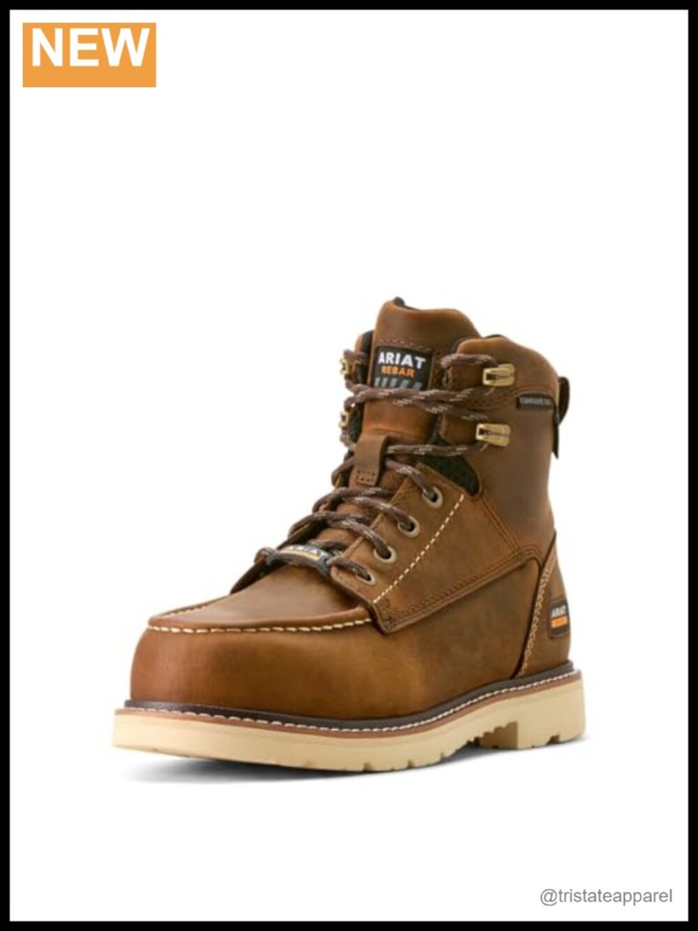 Women's Waterproof Composite Toe Work Boot ATS Slip Resistant